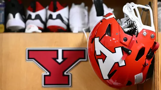 YSU Football helmet