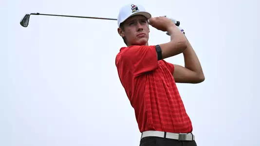 Jordan Kish - Youngstown State Men’s Golf at Tom Tontimonia Invitational – Oct. 1, 2024 – Pine Hills Golf Club (Photo by Robert Hayes)