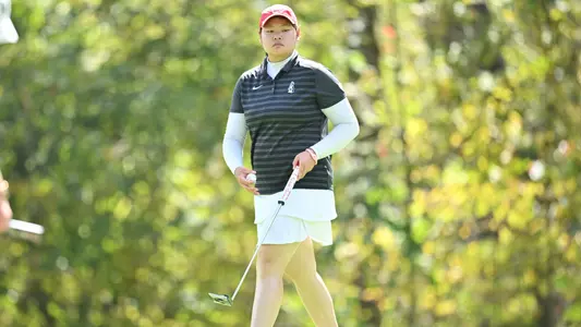 Neeranuch Prajunpanich - Youngstown State Women’s Golf at Roseann Schwartz Invitational – Sept. 22, 2024 – Mill Creek Golf Course (Photo by Robert Hayes)