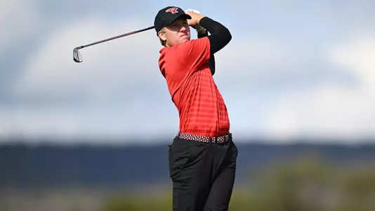 Ryan Sam - Youngstown State Men’s Golf at Red Flash Invitational – Oct. 8, 2024 – Sunnehanna Country Club (Photo by Robert Hayes)