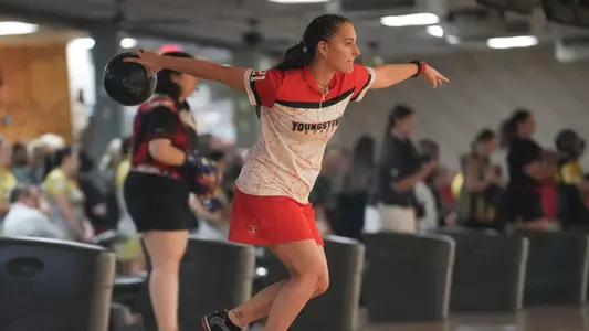 Ellie Drescher - Youngstown State bowling at the 2024 Penguin Classic
