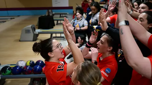 Jade Cote - YSU Bowling vs. North Carolina A&T at the 2025 Rochester Regional on April 4, 2025 (Photo by David Dermer)