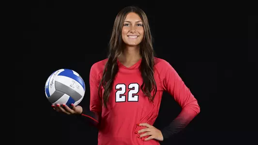 Layne Graffice - 2025 Youngstown State volleyball photo day on Aug. 6, 2025. Photo by David Dermer