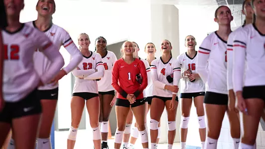 YSU Volleyball pregame player intros vs. Mercyhurst (Aug. 29, 2025)