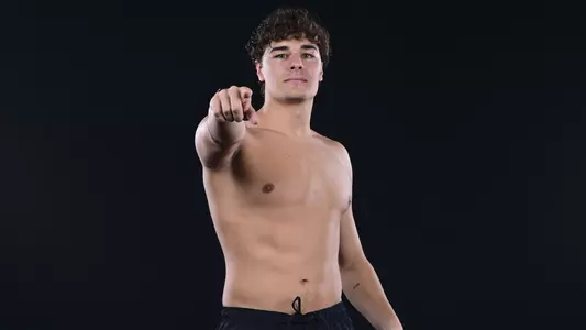 Adrian Andres Moreno - Youngstown State 2026-27 Swimming & Diving media day.
