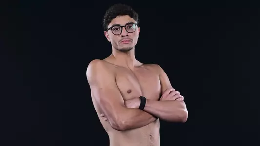 Pablo Santos - Youngstown State 2026-27 Swimming & Diving media day.