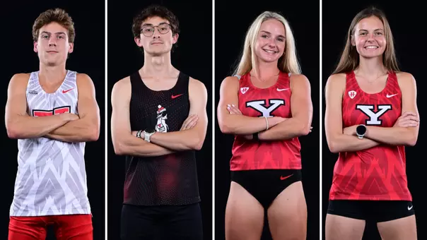 Josh Jones, Patrick Burgos, McKinley Fielding and Caleigh Richards from Media Day