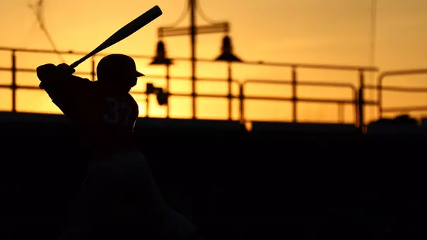 Baseball at Sunset
