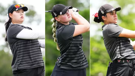 Neeranuch Prajunpanich, Maddi Shoults and Sofia Perez Escarcena earn postseason Horizon League honors on April 30, 2026