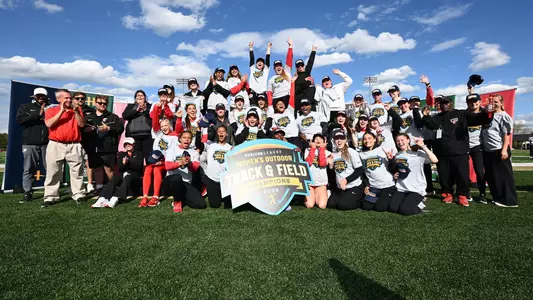 YSU Women's Track and Field celebrates 2026 Horizon League title
