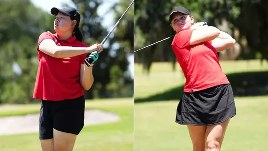 Neeranuch Prajunpanich and Maddi Shoults were each selected to the 2026 Valeo Horizon League Women's Golf All-Academic Team