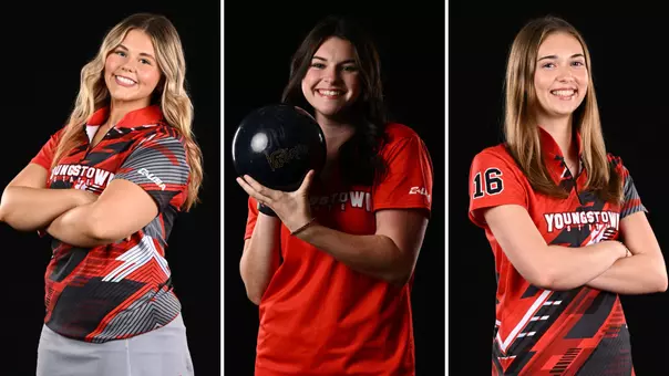 Combined image of studio photos of Liv Baskin, Kara Beissel and Amber Mason