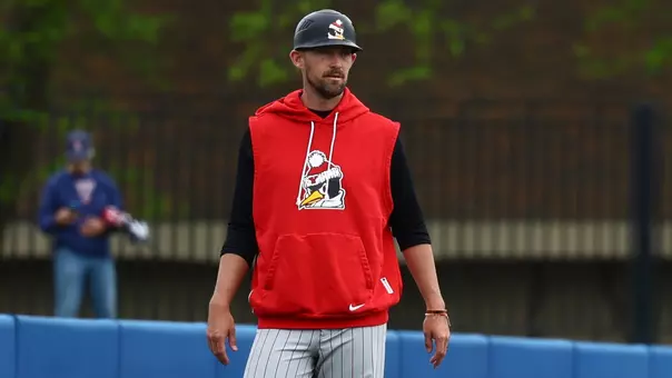YSU Head Baseball Coach Trevor Charpie