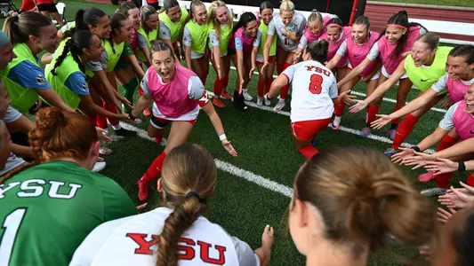 Women's soccer pregame
