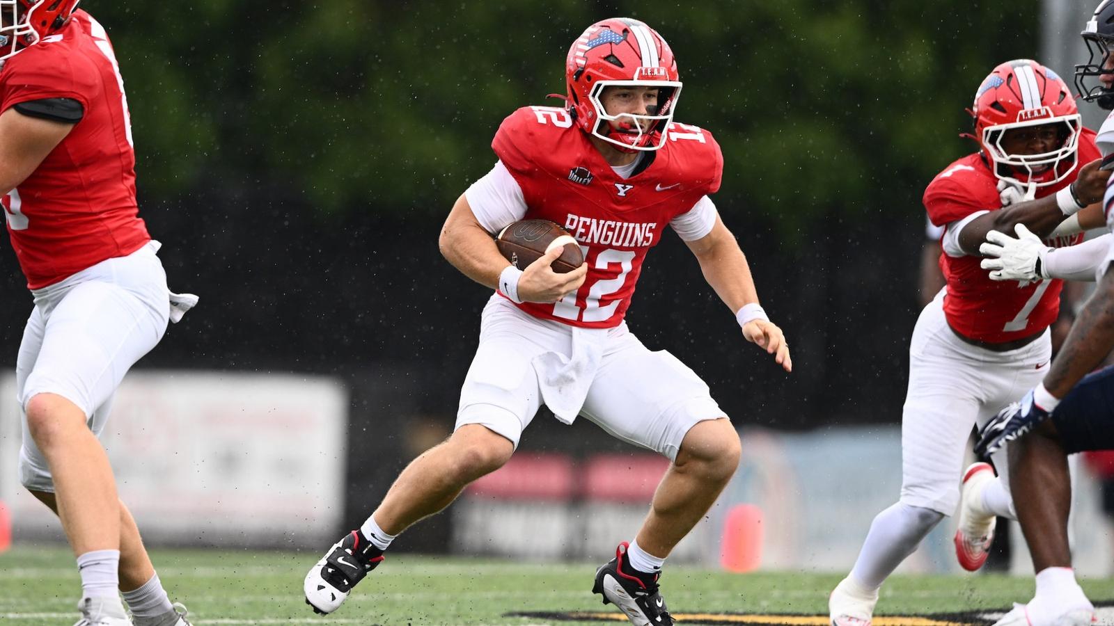 Youngstown State football: Brungard’s Record-Setting Day Leads Penguins Past Duquesne