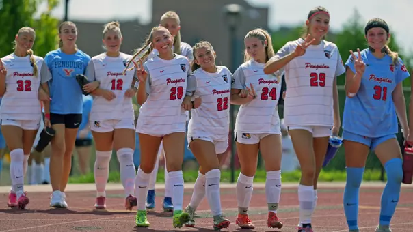 Women's Soccer entrance