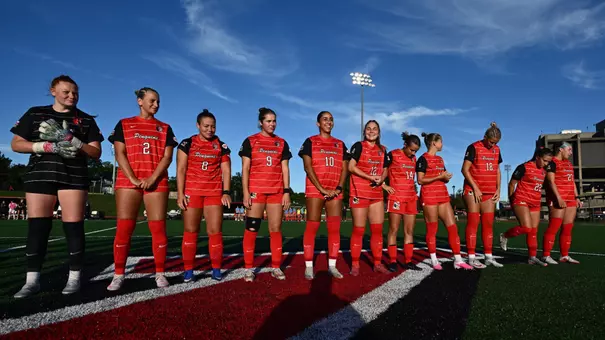 Women's Soccer Starting Lineup