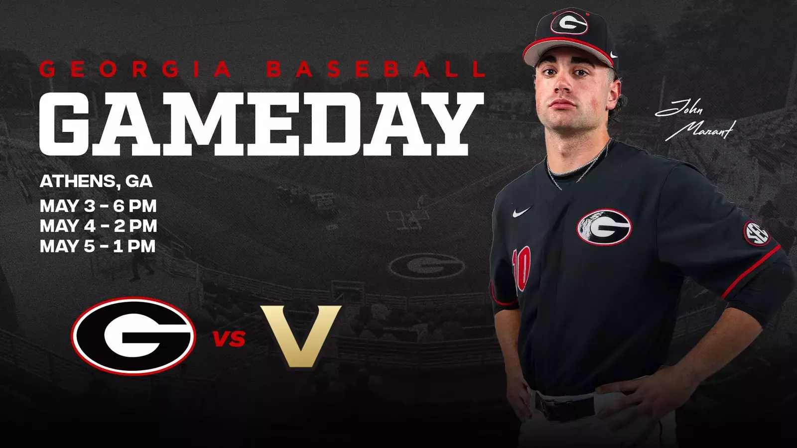 No. 18 Bulldogs Battle No. 13 Vandy At Foley Field - University of Georgia  Athletics