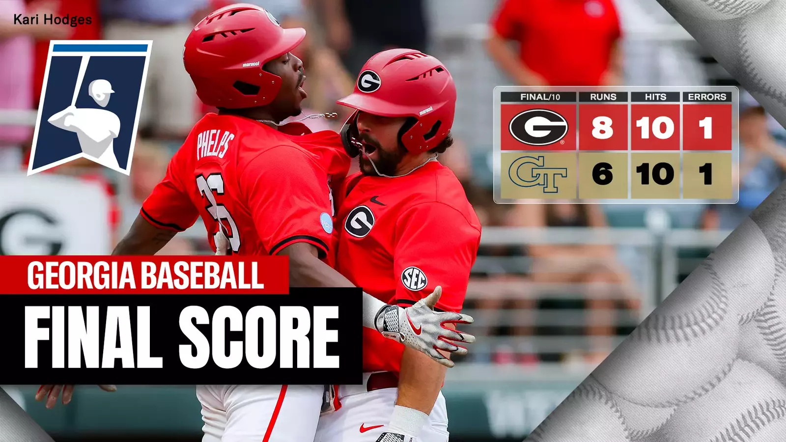 Bulldogs Advance to Super Regionals With 8-6 Extra-Inning Victory Over  Georgia Tech - University of Georgia Athletics