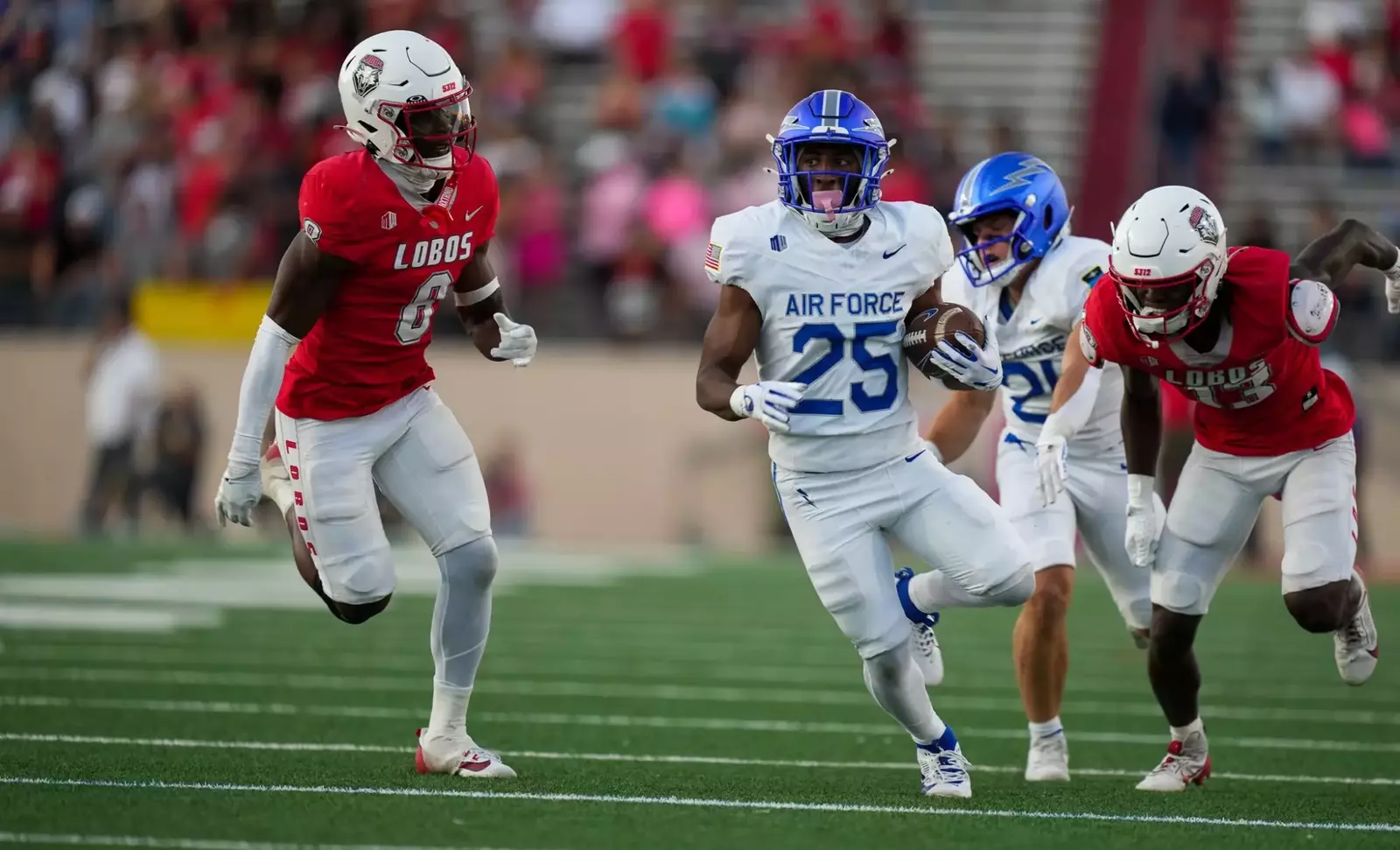 Air Force Downed In 52-37 Shootout At New Mexico - Air Force 