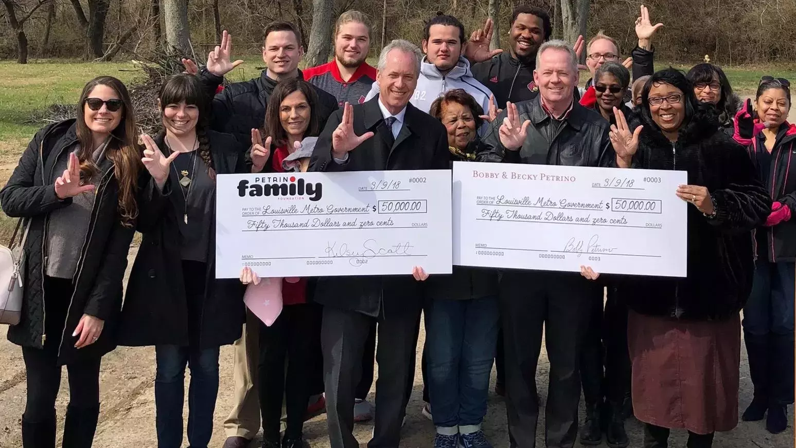 Petrino Teams with the City of Louisville to Provide Financial Relief to  Flood Victims - University of Louisville Athletic