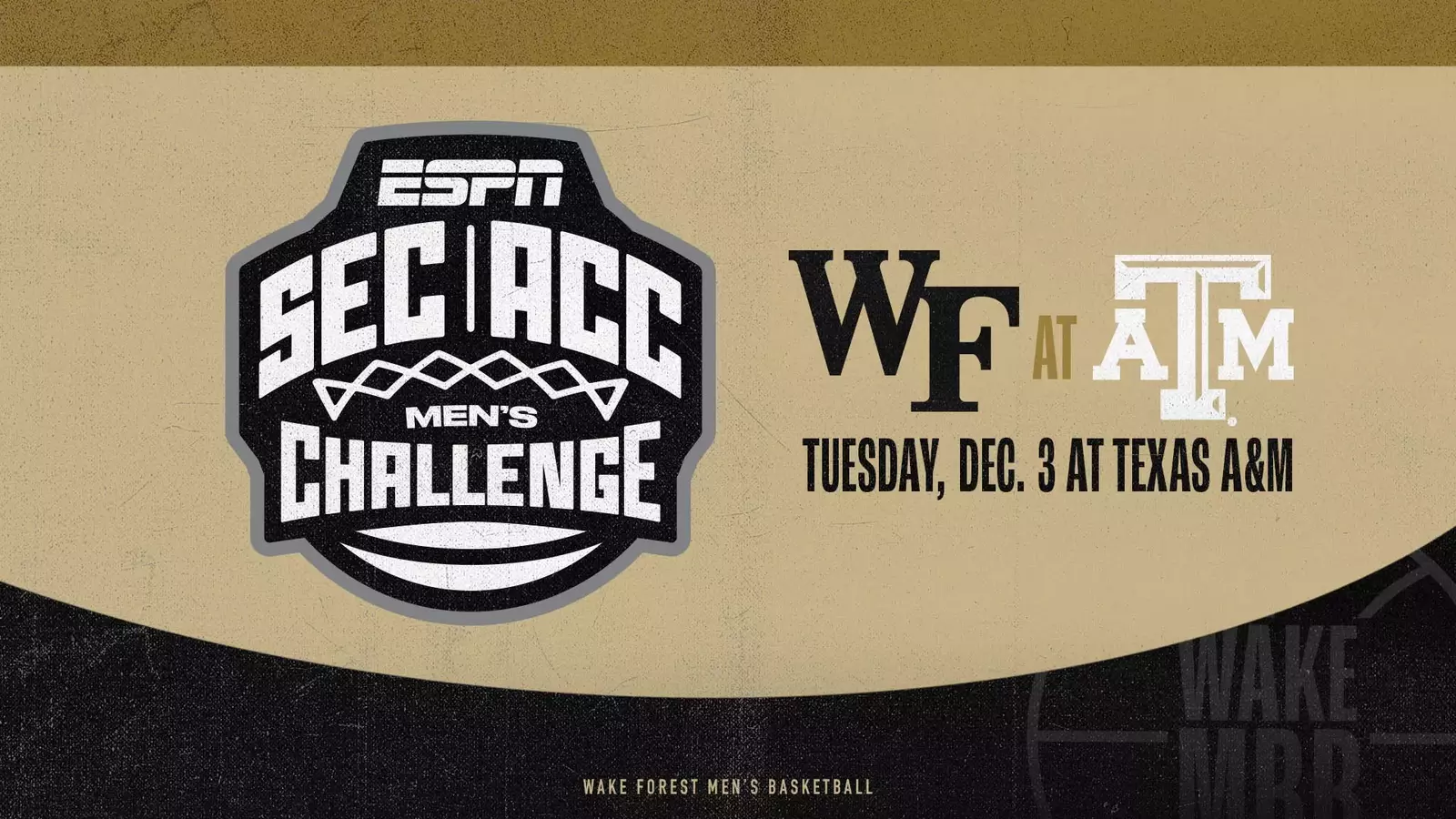 Deacs to Visit Texas A&M for 2024 SEC/ACC Challenge - Wake Forest  University Athletics