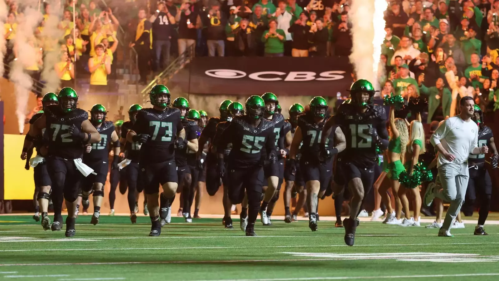 Ducks Secure No. 1 Seed in CFP, Headed to Rose Bowl After 130 Triumph