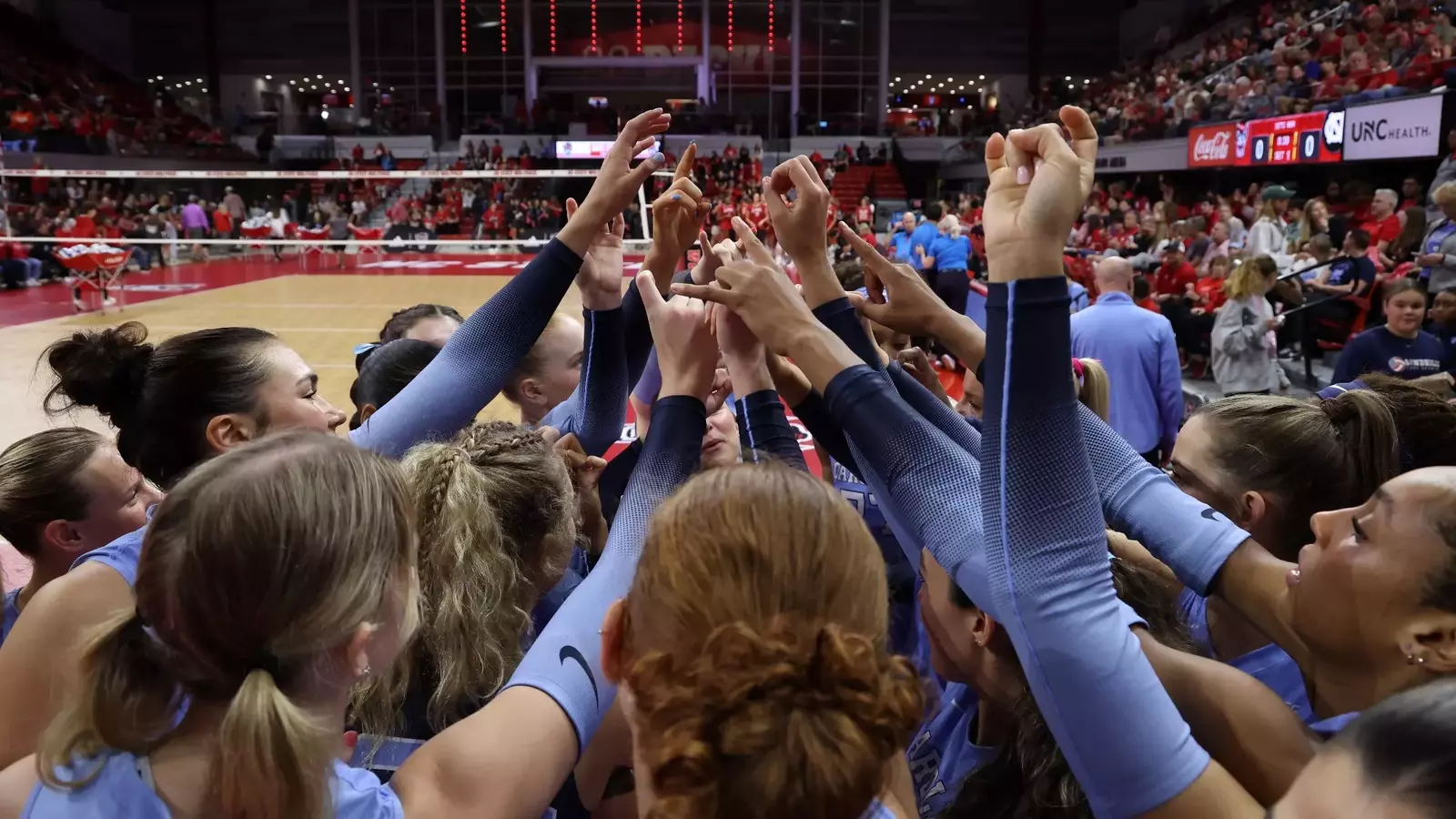 UNC Volleyball Falls To NC State In Four Sets