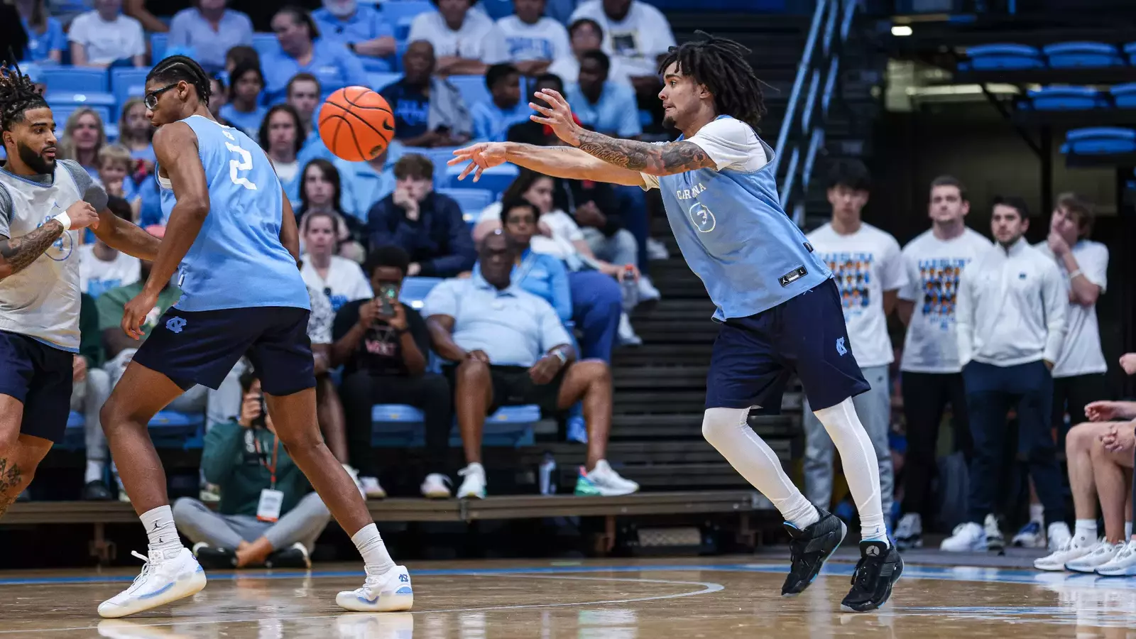 ACC Announces Tipoff Times and TV Updates For Four UNC Men's Basketball Games