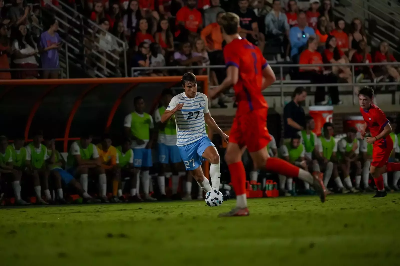 No. 3 UNC Men's Soccer Falls On Late Goal At No. 24 Clemson