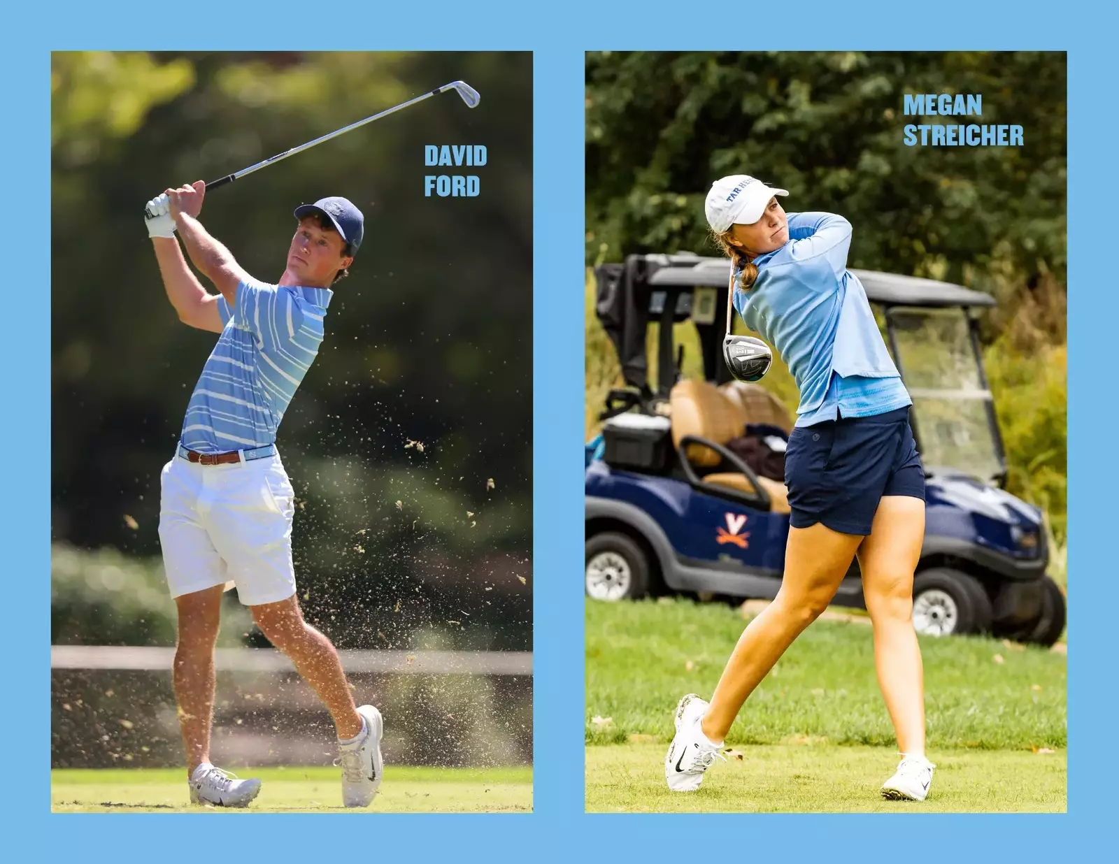 David Ford, Megan Streicher Named To Golf NPOY Watch Lists