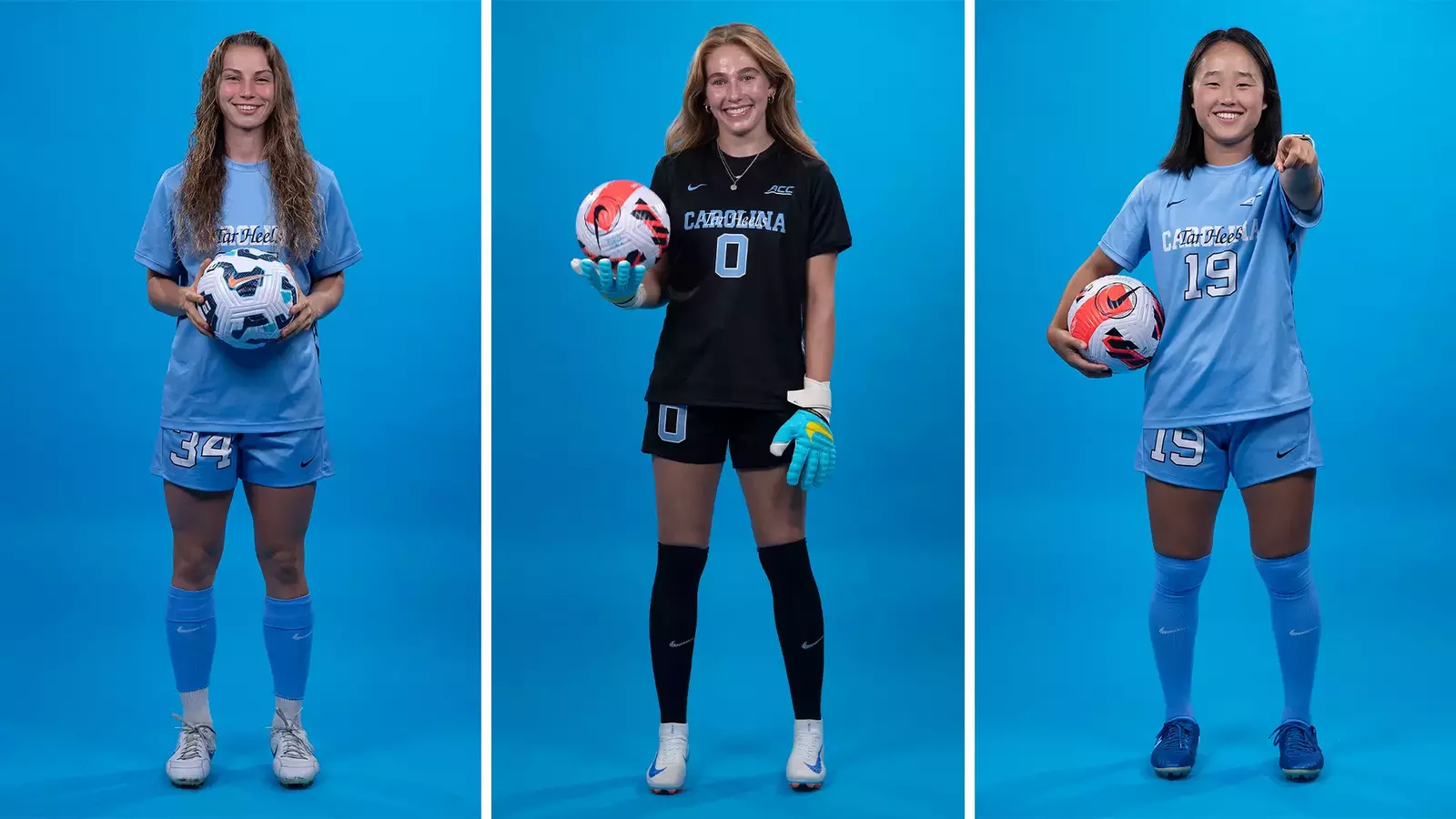 Tar Heel Women's Soccer Trio Earns Academic All-District Honors