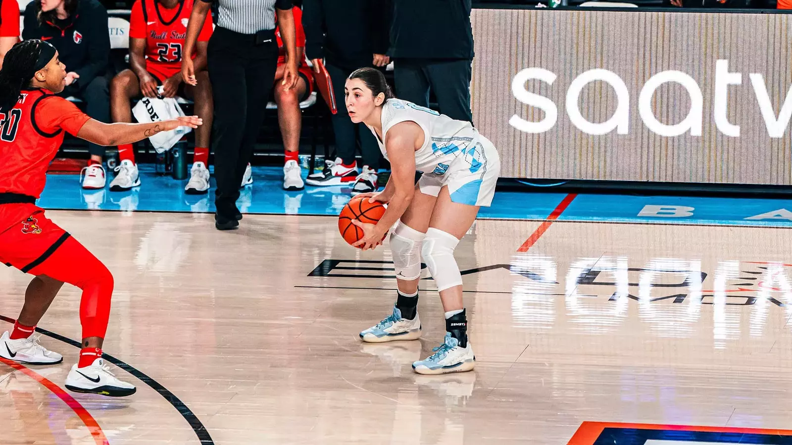 UNC Women's Basketball Downs Ball State in Battle4Atlantis, Courtney Banghart Earns 100th Win at UNC