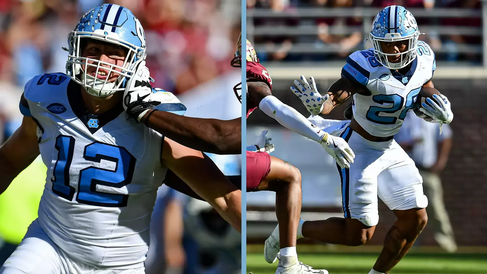 Beau Atkinson, Omarion Hampton Earn ACC Football Player Of The Week Honors