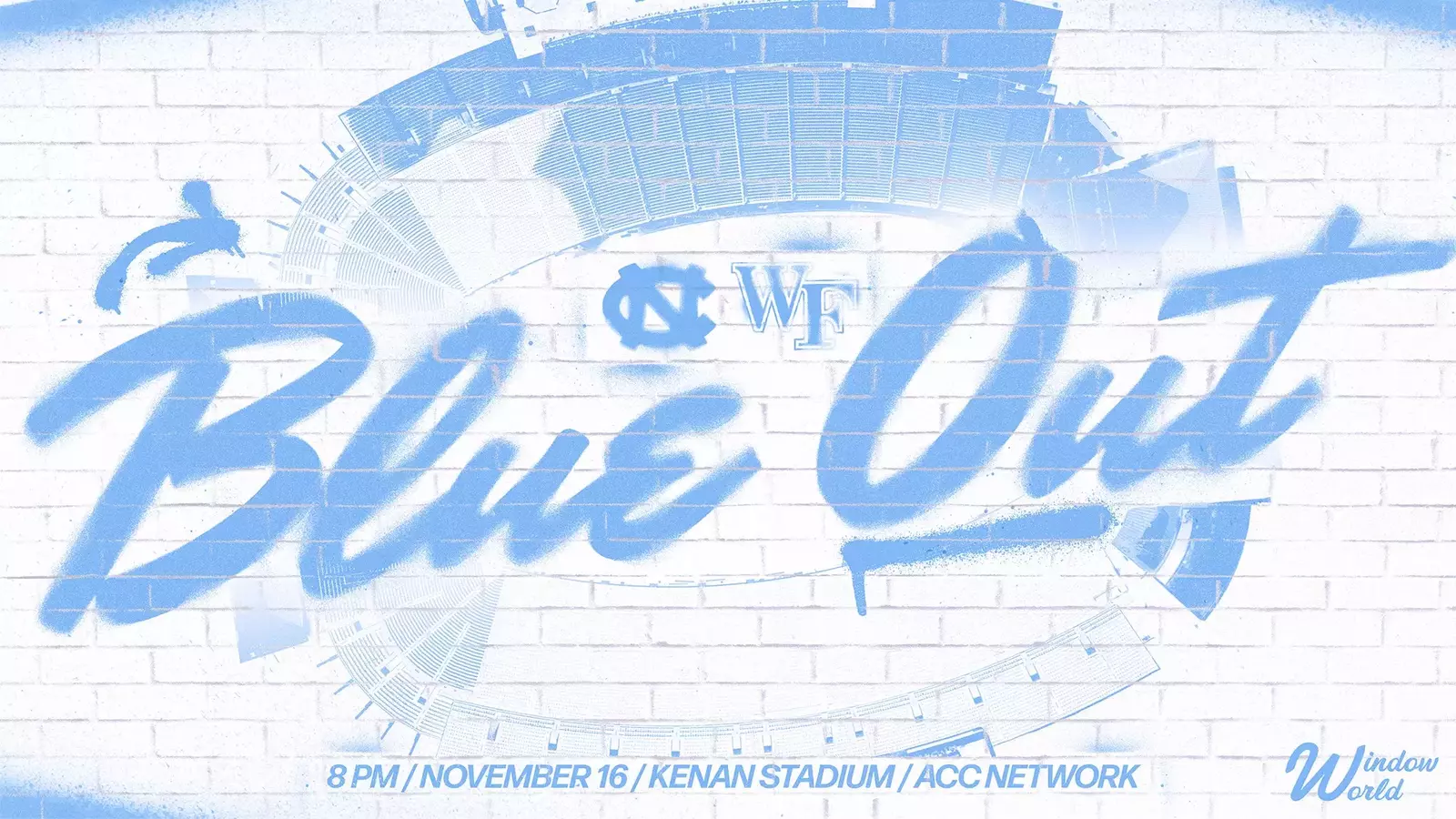 Wear Carolina Blue When UNC Football Takes On Wake Forest