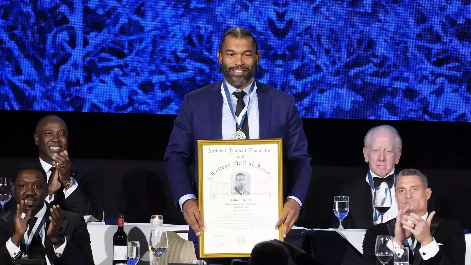 Julius Peppers Inducted Into College Football Hall Of Fame