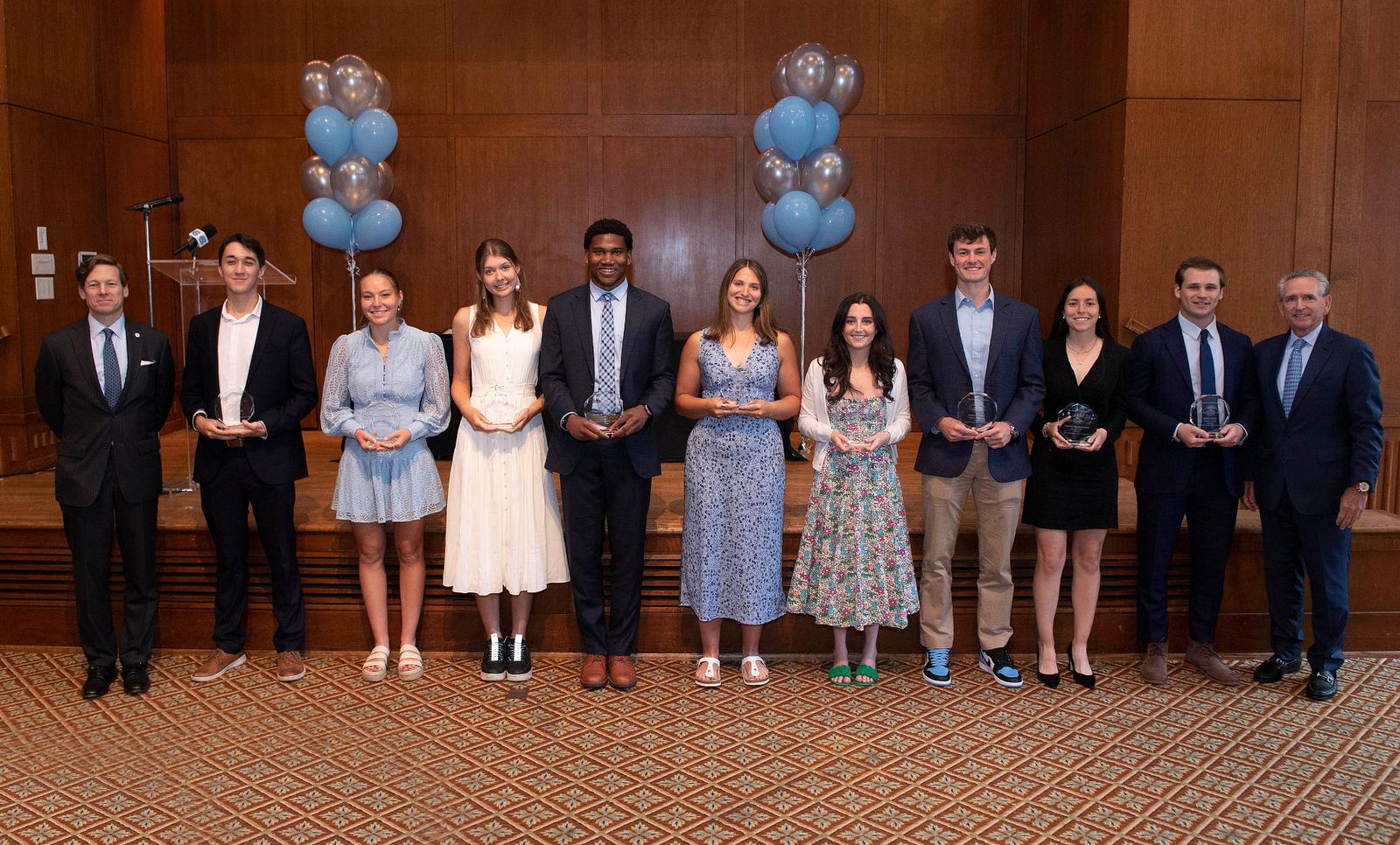 UNC's Top Ten Scholar-Athletes Headline Annual Academic Luncheon