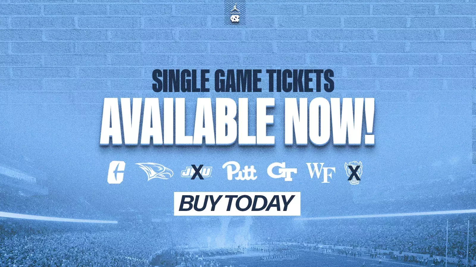 Football Single-Game Tickets On Sale Now - University of North Carolina  Athletics