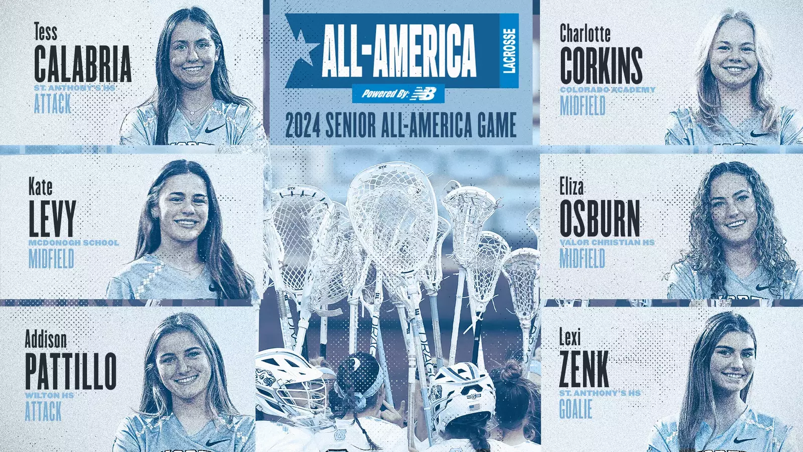 Six Incoming Tar Heels To Play In Women's Lacrosse Senior All-America Game