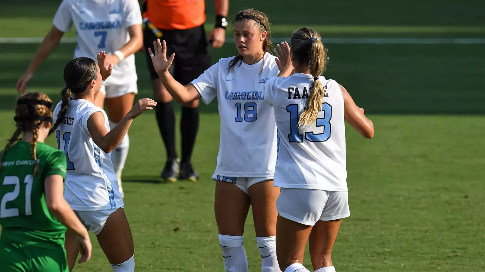 No. 5 UNC Women’s Soccer Rolls Over North Dakota, 3-0