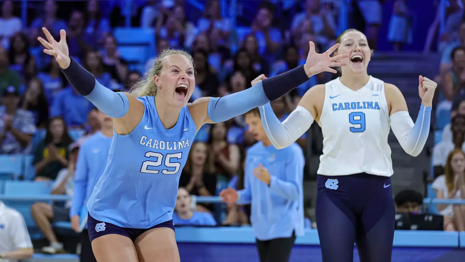 UNC Volleyball Caps Off Undefeated Weekend With Sweep Of Western Carolina