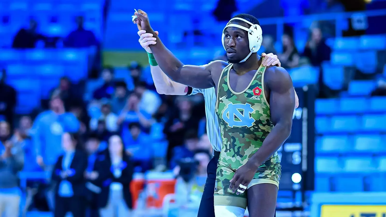 UNC's Joshua Ogunsanya Named ACC Wrestler Of The Week