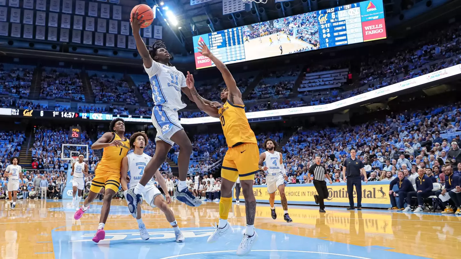 Tar Heels Muzzle Golden Bears, 79-53