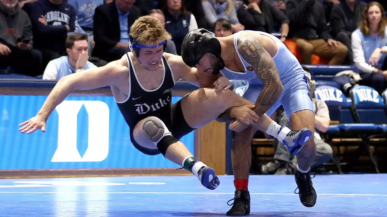 No. 19 UNC Wrestling Dominates Duke, 40-3