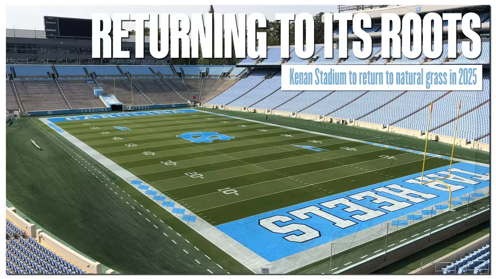 Kenan Stadium Returning To Grass In 2025