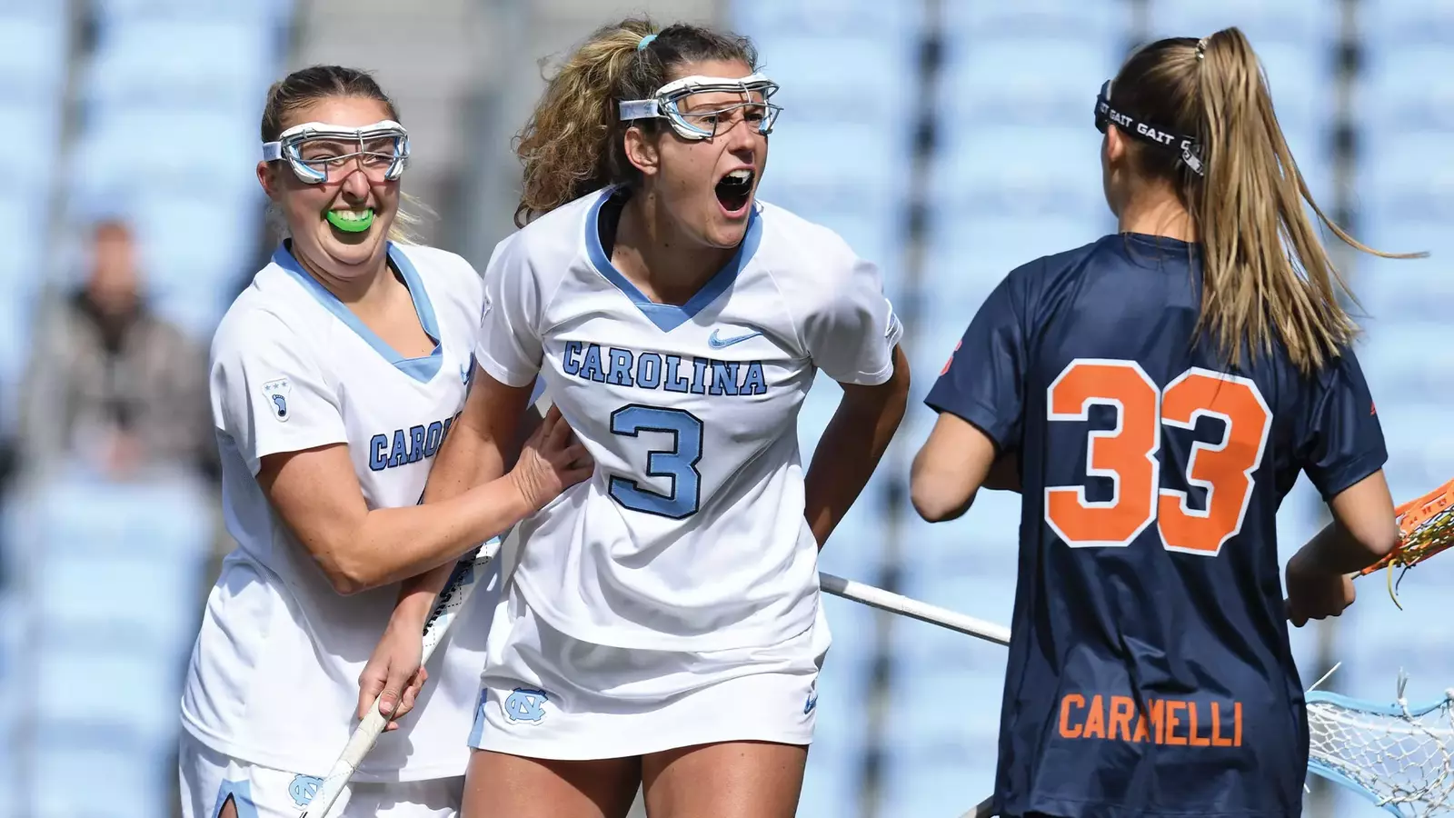 Strong First Half Lifts No. 2 UNC Women’s Lacrosse Past No. 4 Syracuse, 16-8