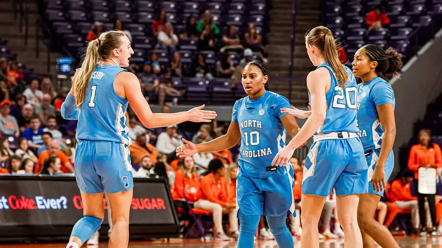 UNC Women's Basketball survives Clemson's upset bid, remains unbeaten on the road