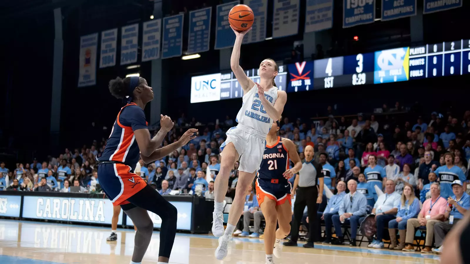 UNC Women's Basketball Falls To Virginia On Senior Day