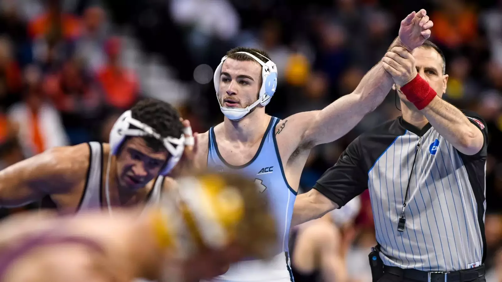 Six UNC Wrestlers Advance To Day Two Of NCAA's, Lachlan McNeil Into Quarterfinals