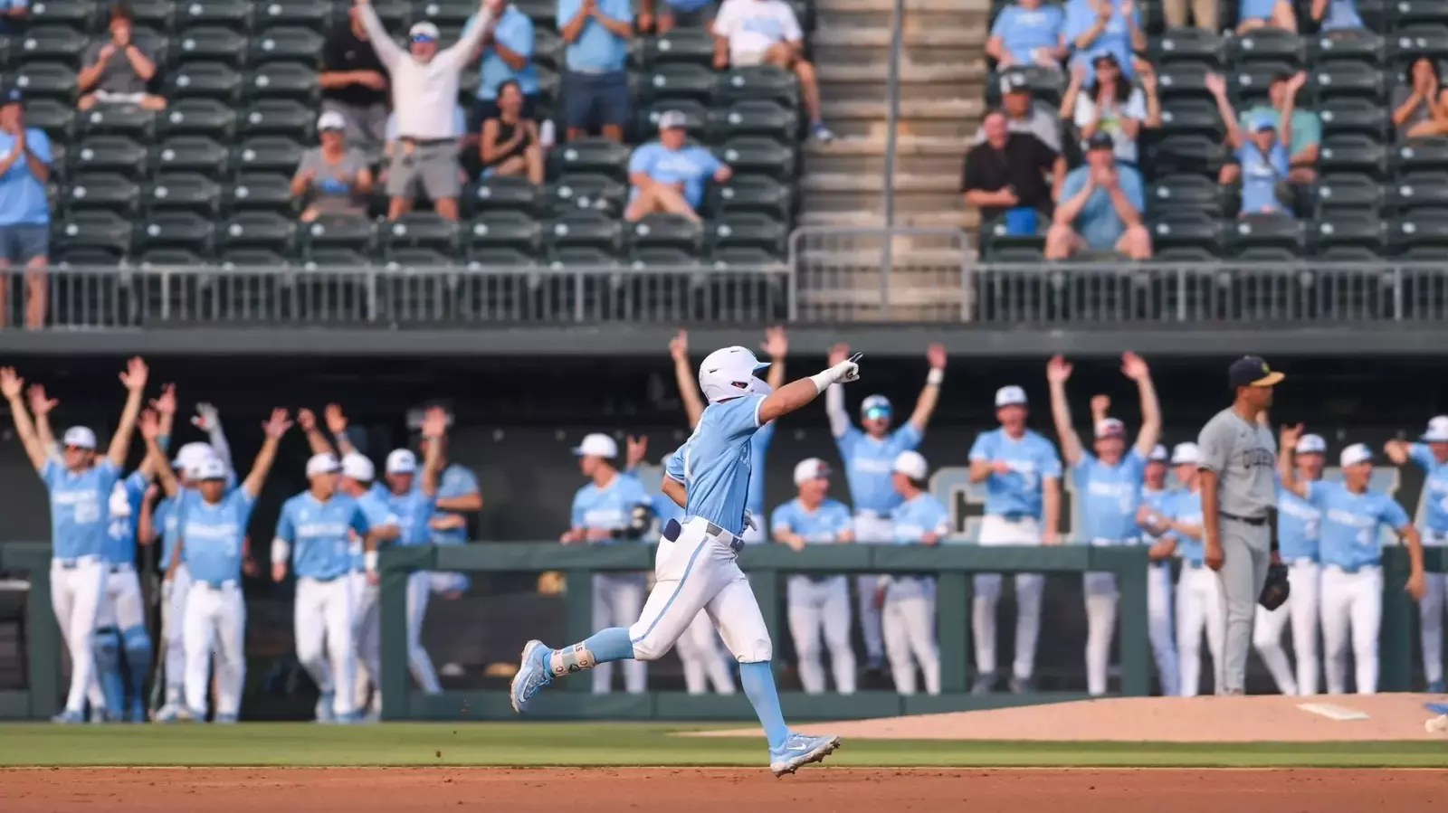 UNC Baseball Rolls To Run-Rule Victory Over Queens